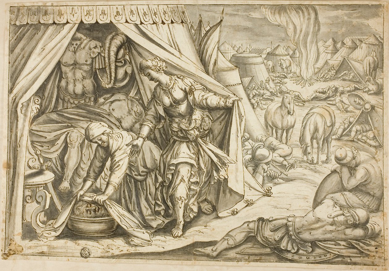 Judith y Holofernes de Antonio Tempesta