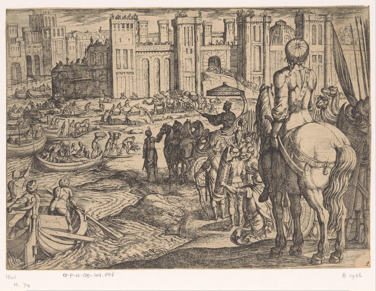 Murallas de Babilonia de Antonio Tempesta