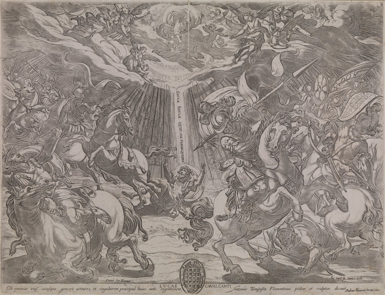 La conversión de San Pablo de Antonio Tempesta