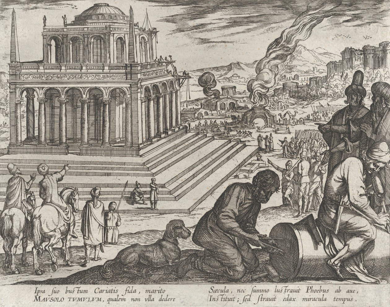 Placa 5: La tumba de Mausolo, de 