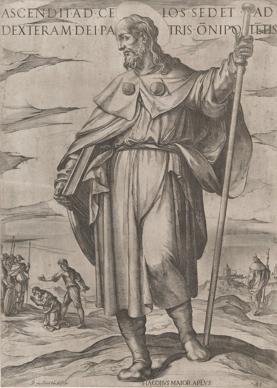 San Jaime Mayor, finales del siglo XVI de Antonio Tempesta