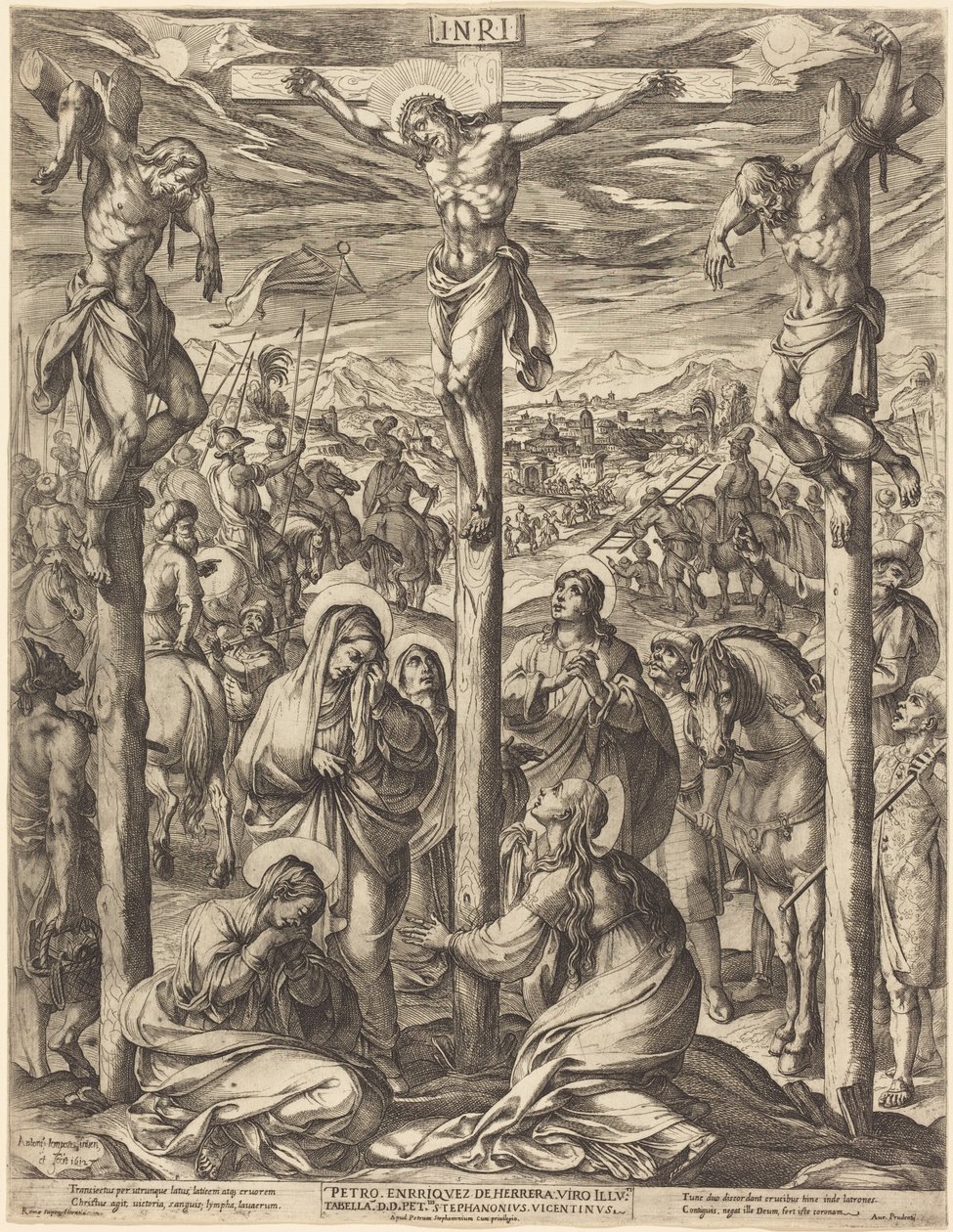 La crucifixión de Antonio Tempesta