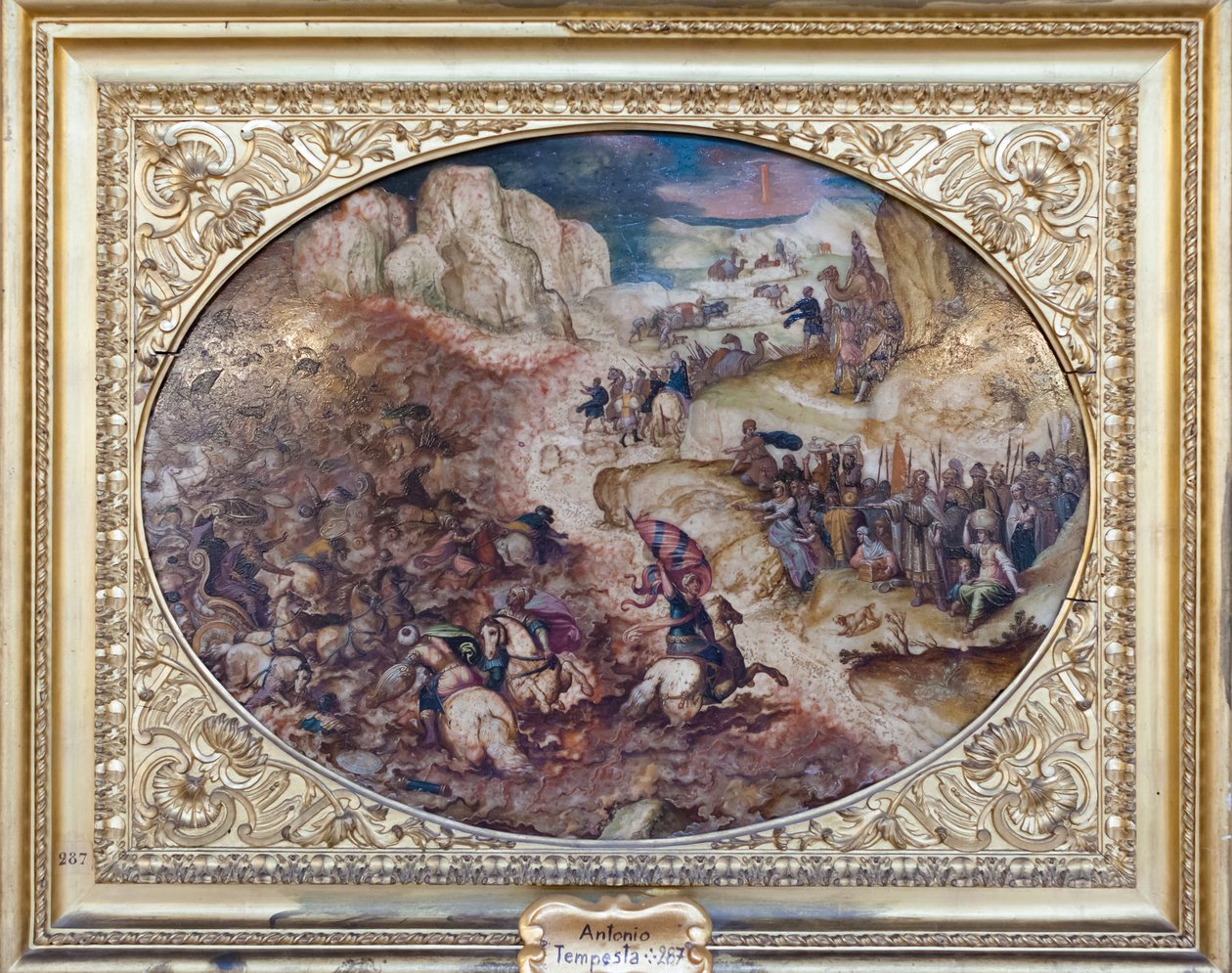 El cruce del mar rojo de Antonio Tempesta