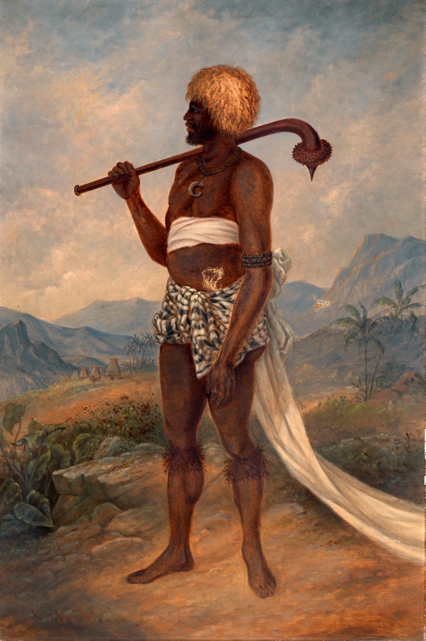 Hombre fiyiano, ca. 1893 de Antonio Zeno Shindler
