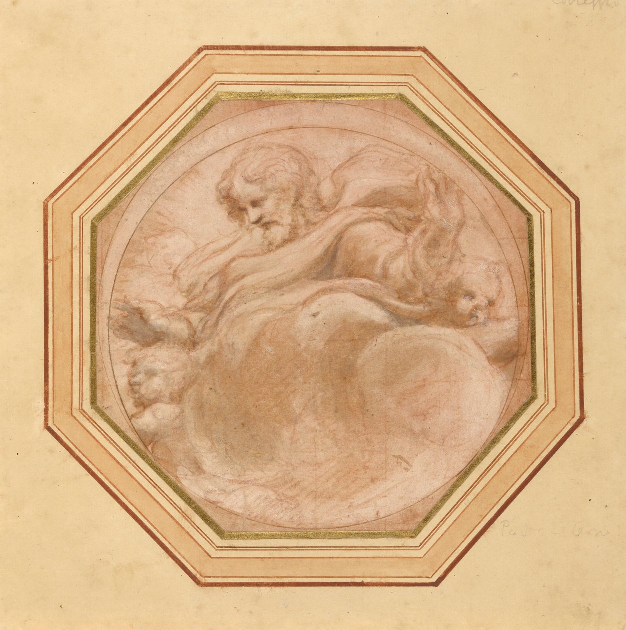 Correggio - Cristo en la Gloria, 87.GB.90 de Antonio da Correggio