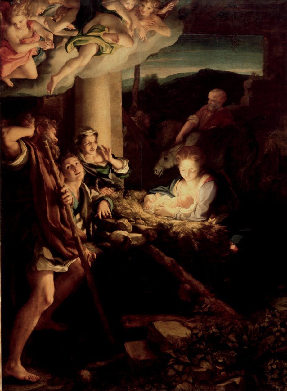 La noche santa de Antonio da Correggio