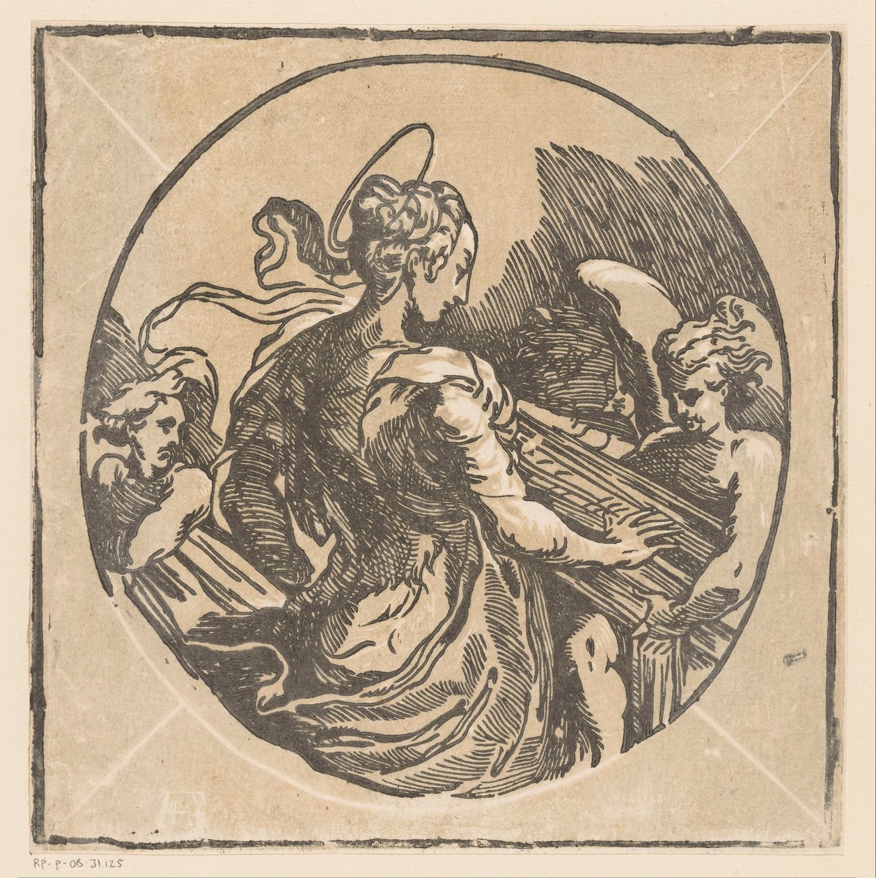 Santa Cecilia la musica de Antonio da Trento (possibly)