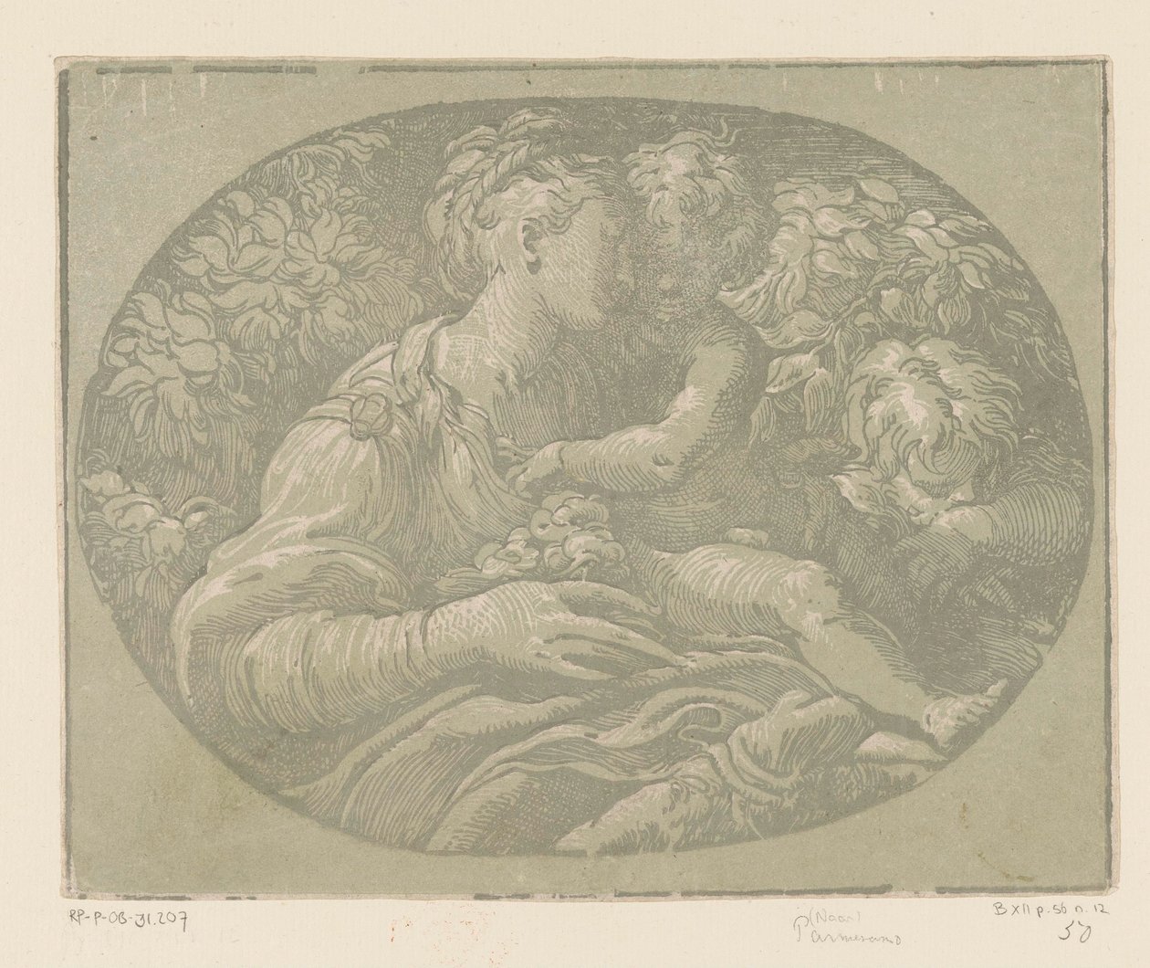 María con el Niño y Juan el Bautista María con la rosa de Antonio da Trento