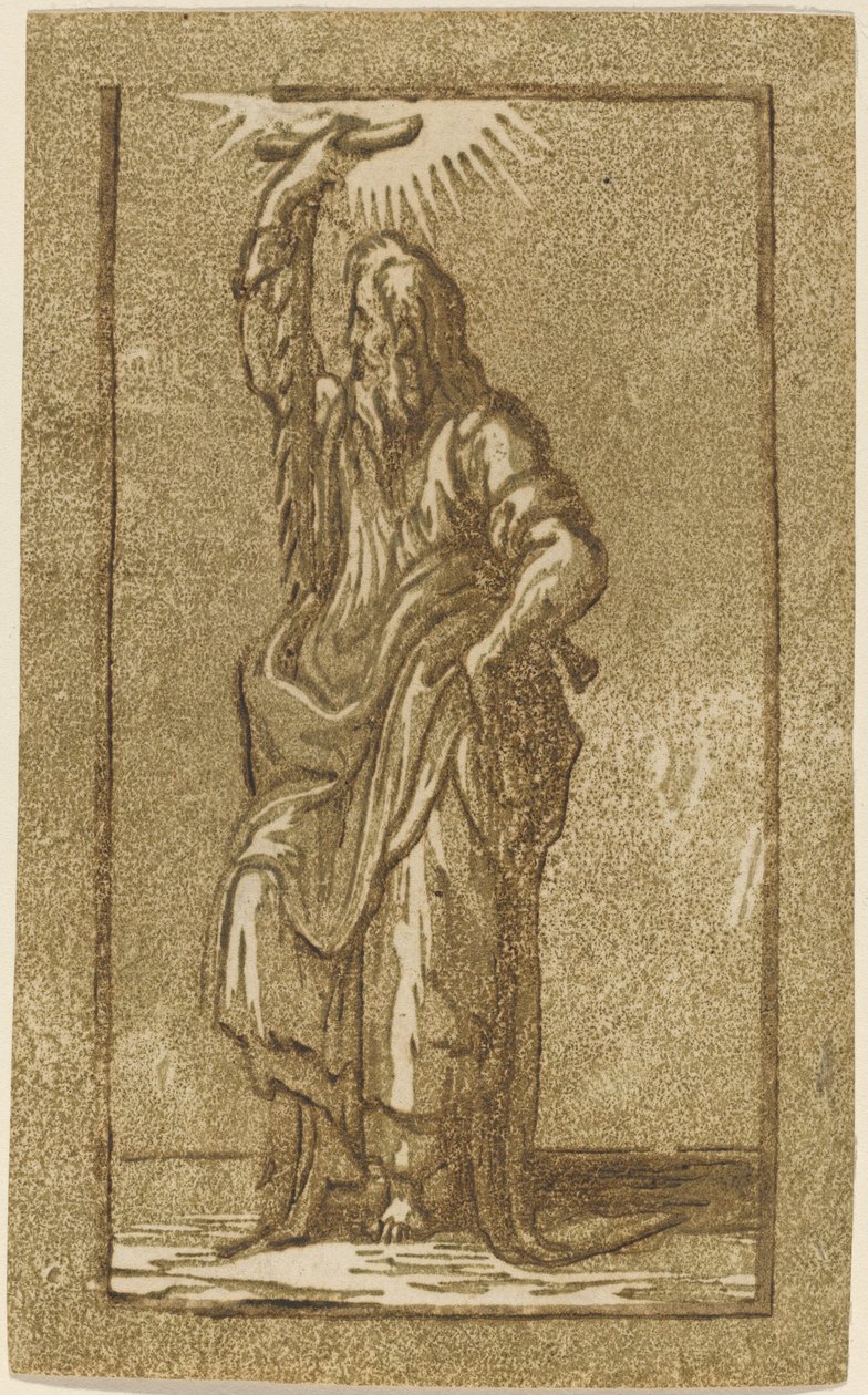 San Simón de Antonio da Trento after Parmigianino