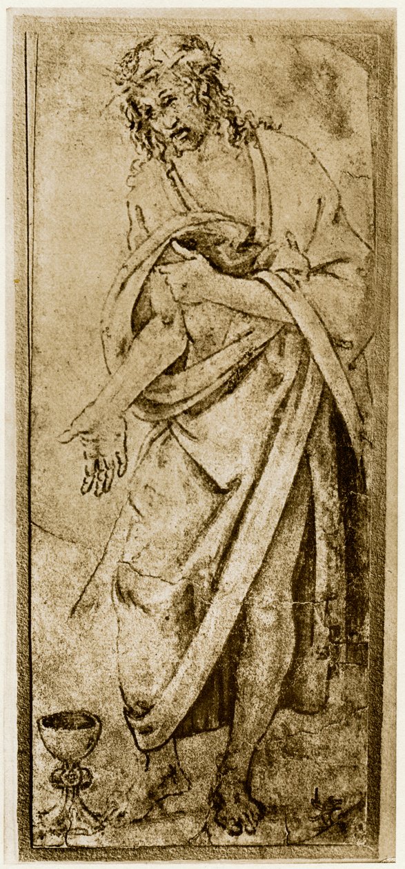 Cristo y el Cáliz, 1913 de Antonio Pollaiuolo