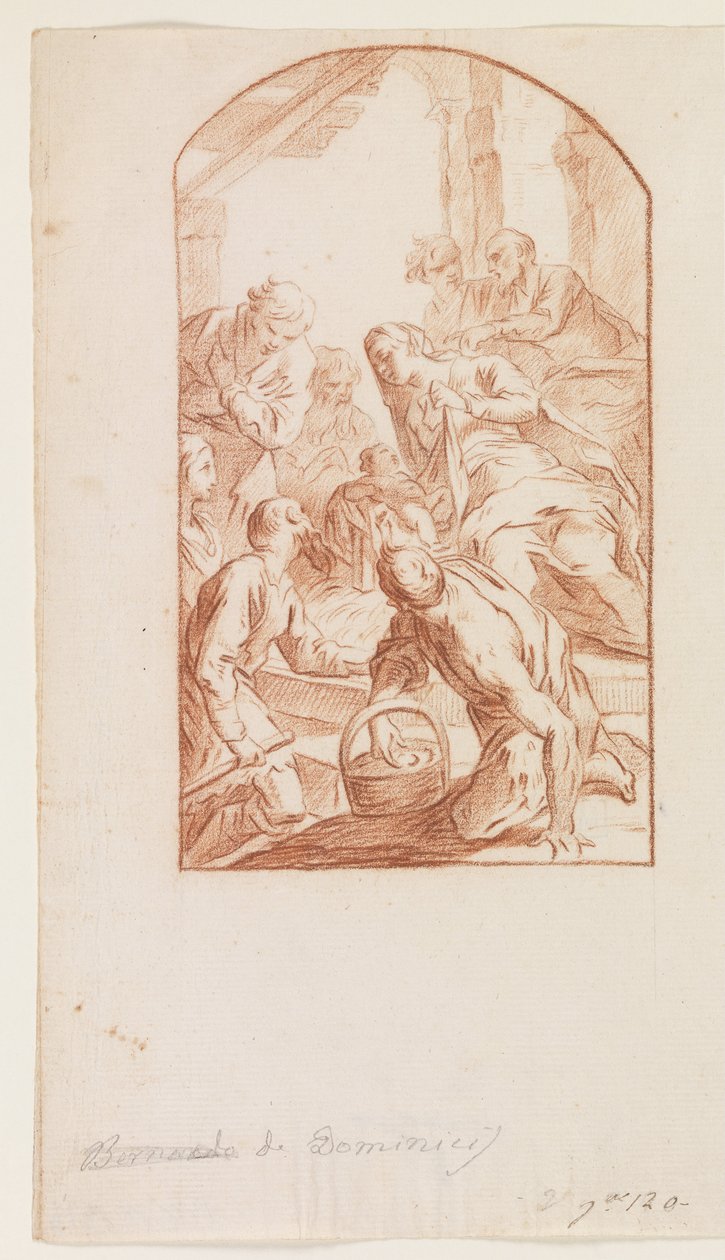La adoración de los pastores de Antonio di Dominici