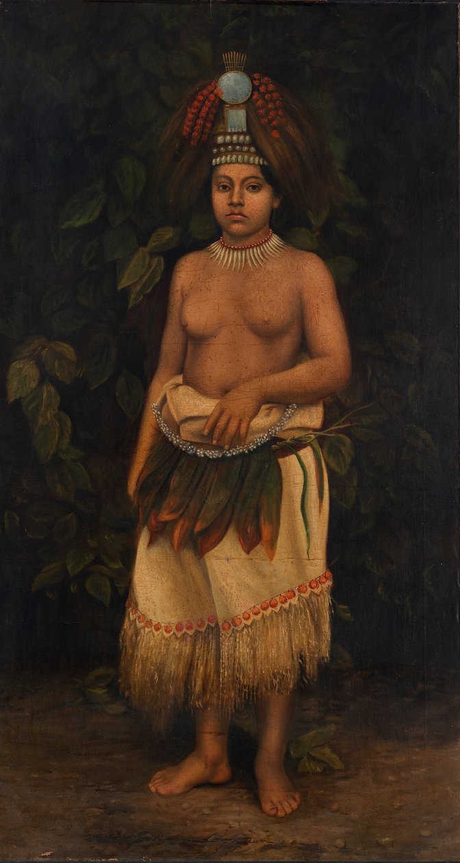 Mujer samoana de Antonion Zeno Shindler