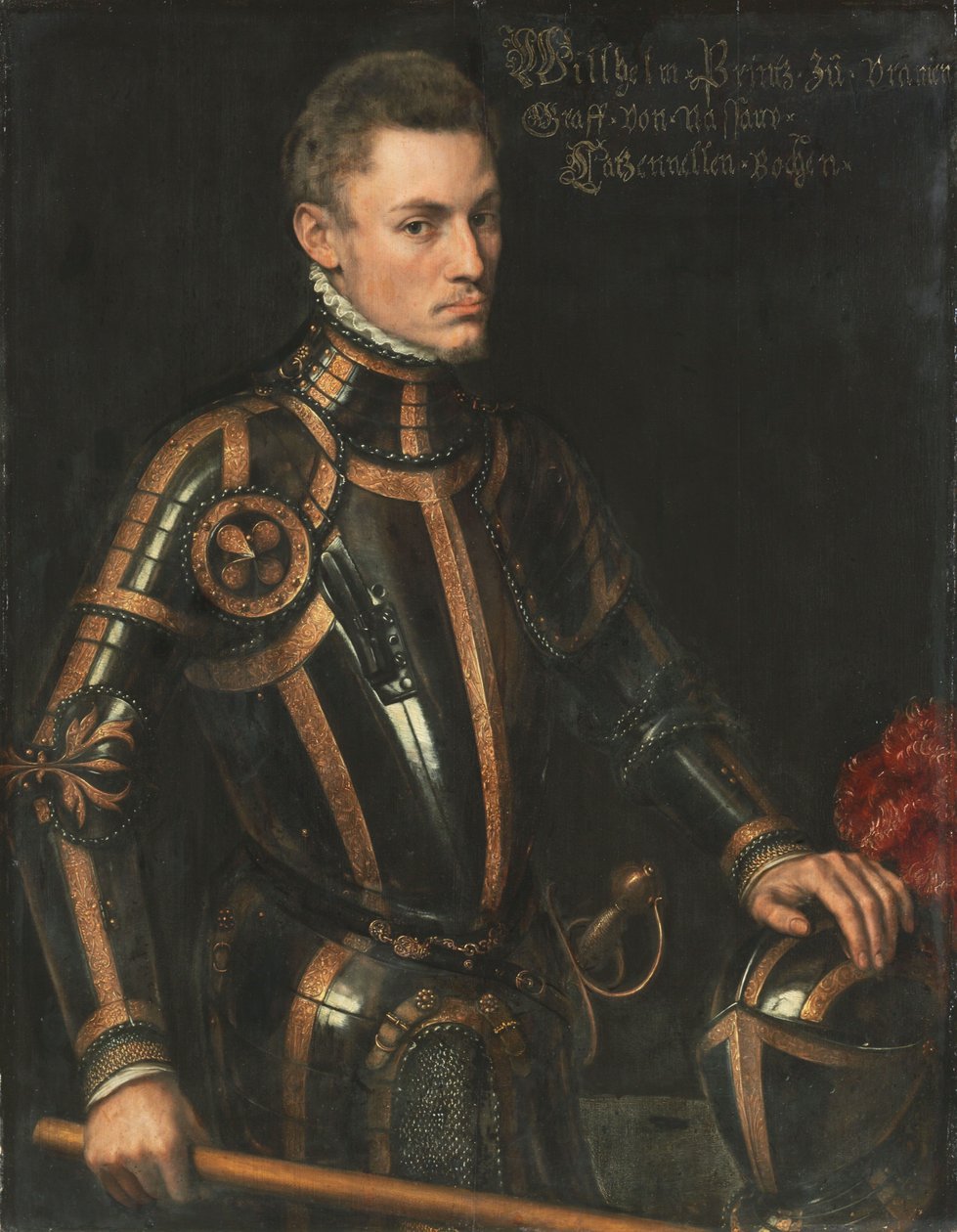Alemán: Wilhelm I. von Oranien-Nassau Retrato de Guillermo I de Nassau de Antonis Mor