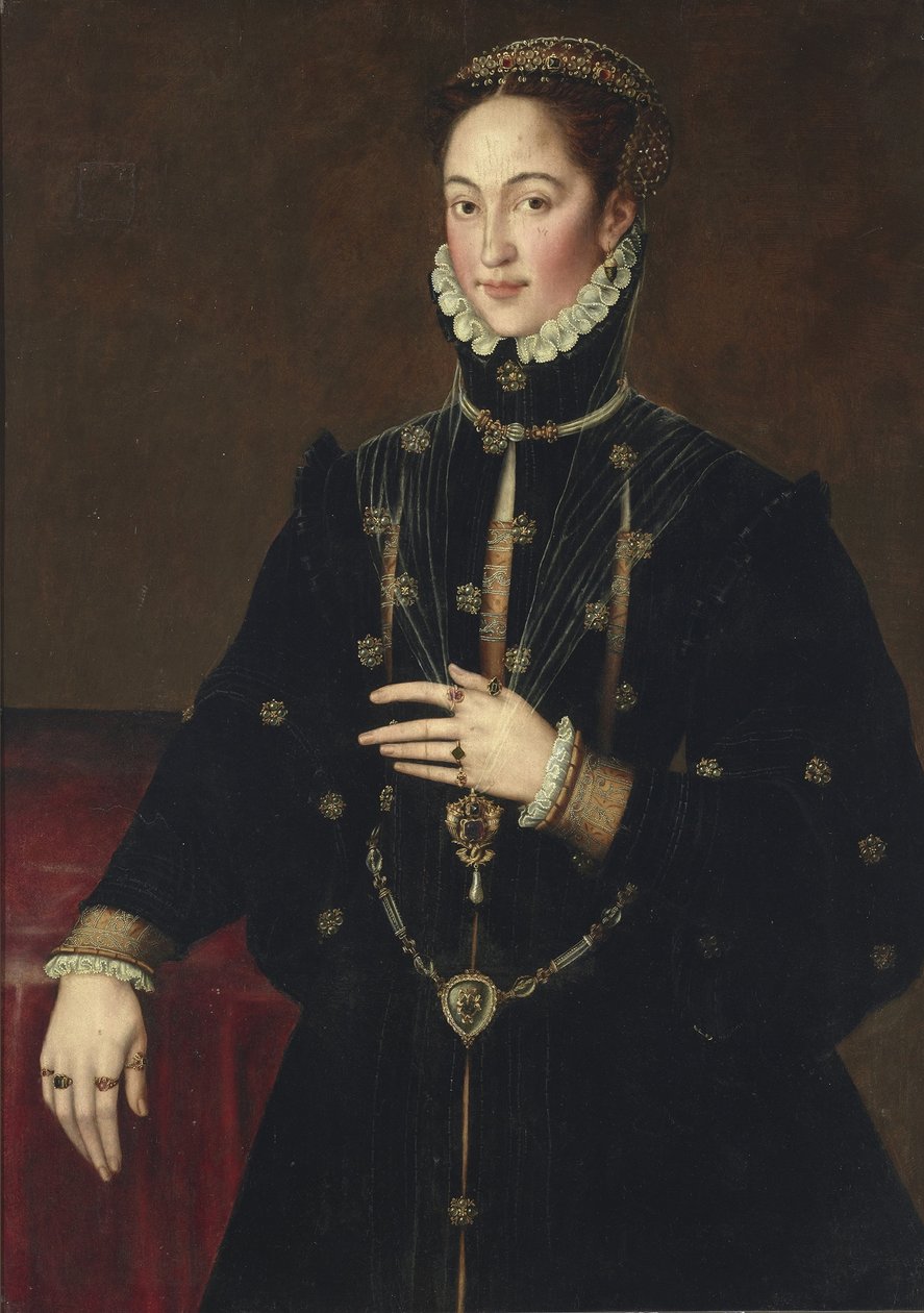 Spanish: Retrato de Jerónima Enríquez de Guzmán, II marquesa de Las Navas de Antonis Mor
