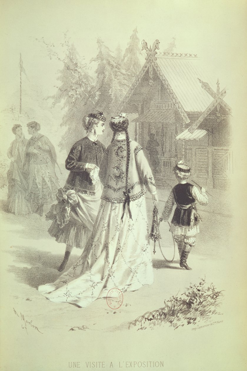 Una visita a la Exposición Universal en París en 1867 de Antony Paul Emile Morlon