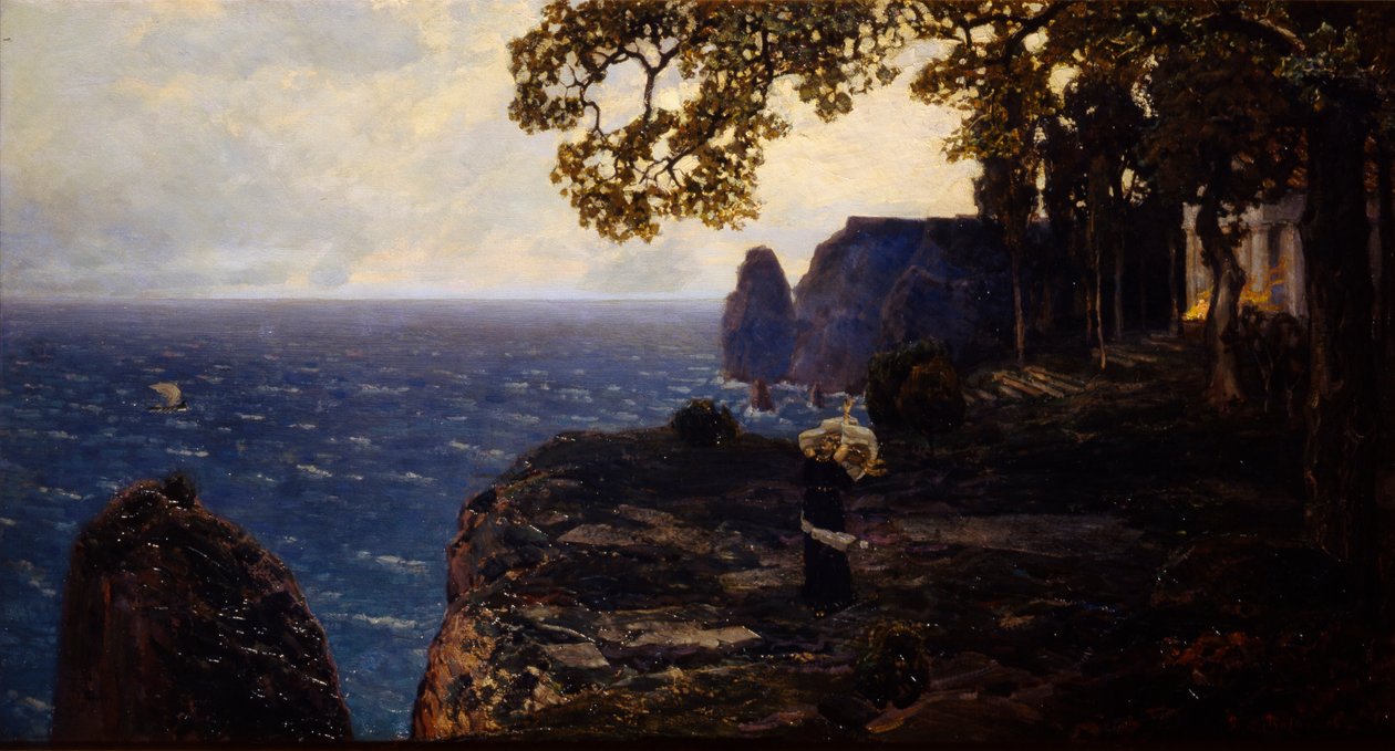 Ifigenia en Táuride, 1889-1890 de Apollinari Mikhailovich Vasnetsov
