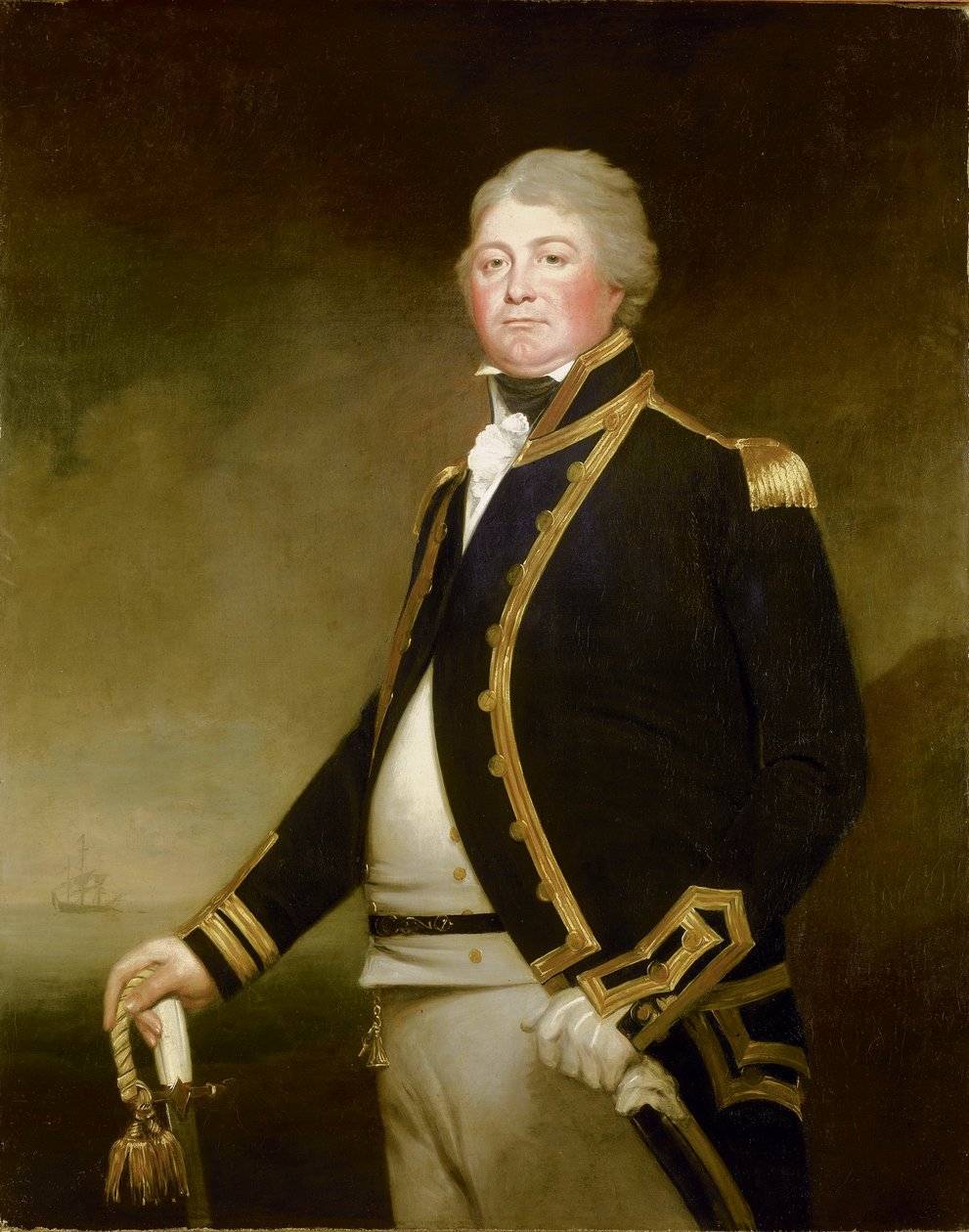 Capitán James Newman-Newman (1767-1811), c.1801 (óleo sobre lienzo) de Archer James Oliver