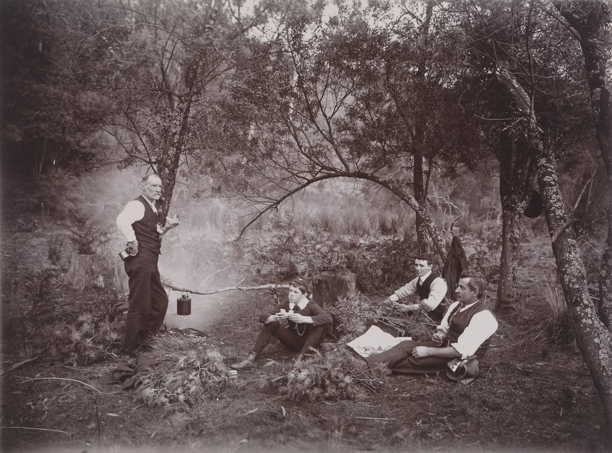 Recolectando Wattle de Archibald James Campbell