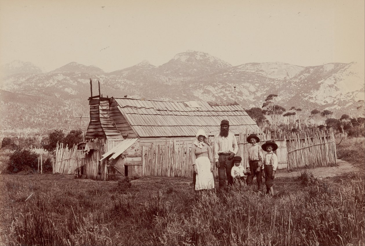 Hogar de los isleños, Isla Flinders de Archibald James Campbell