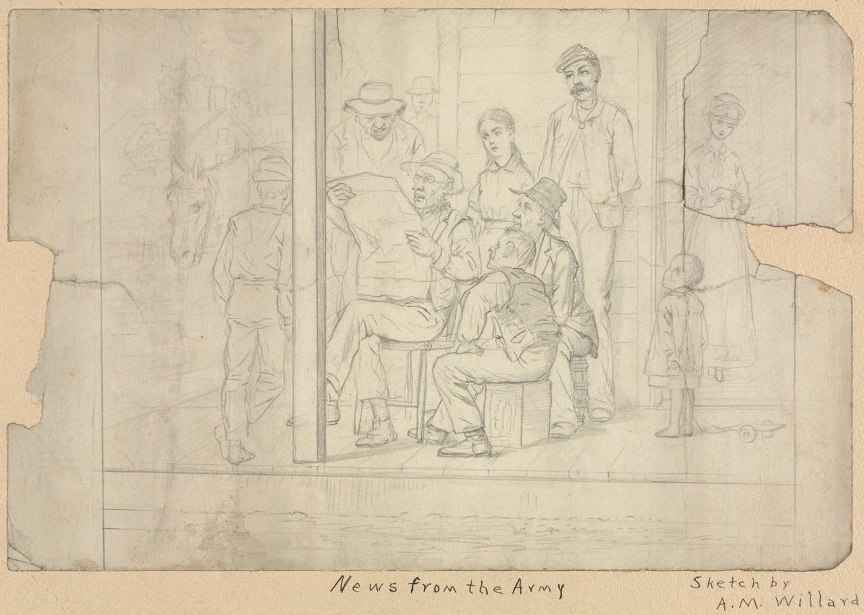 Boceto - Noticias del ejército de Archibald Willard