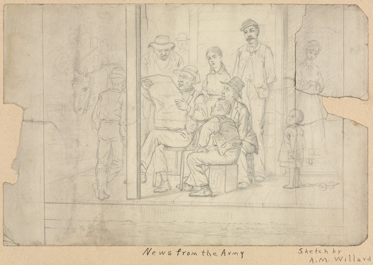 Boceto - Noticias del ejército de Archibald Willard