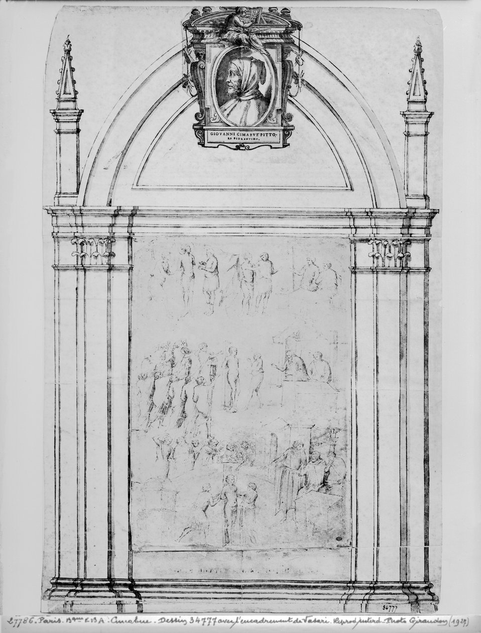 Escenas de la vida de un santo de Aretino Luca Spinello or Spinelli