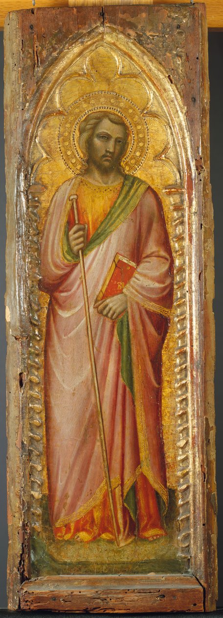 Un Santo, Posiblemente Santiago el Mayor, 1384-85 de Aretino Luca Spinello or Spinelli