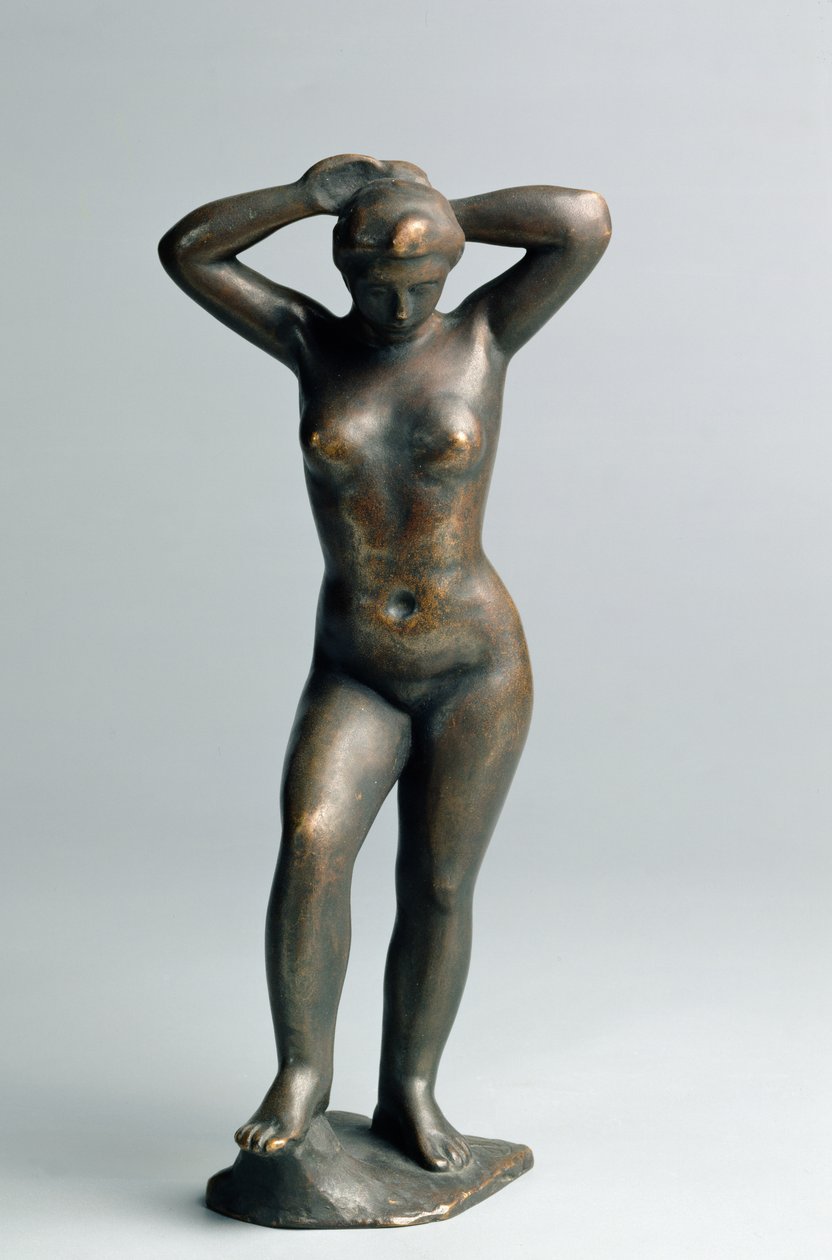 Bañista, c.1898 (bronce) de Aristide Maillol
