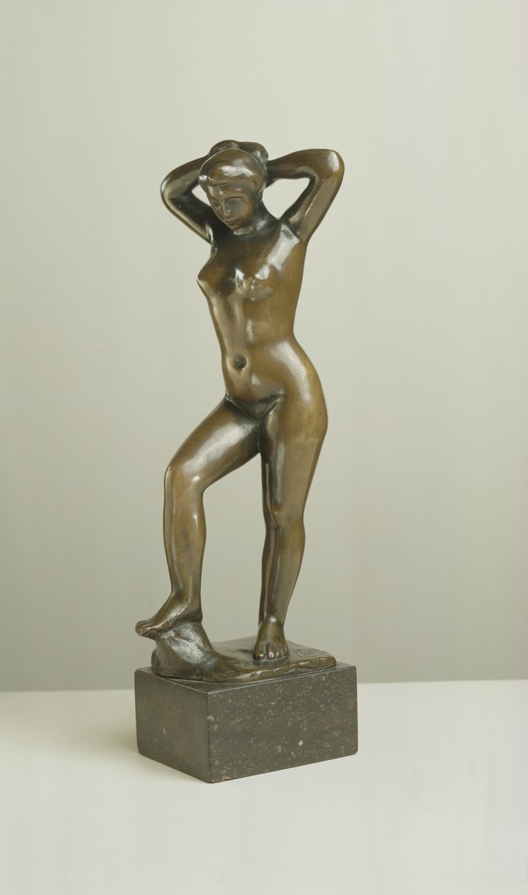 Bañista con los brazos levantados de Aristide Maillol