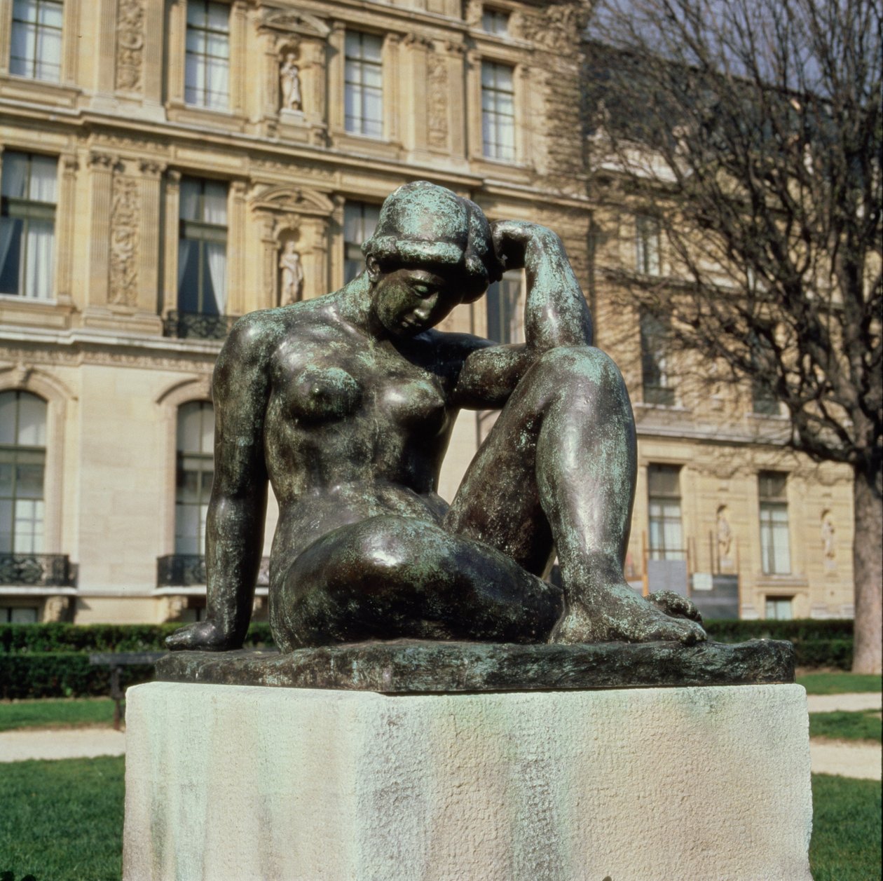 La Mediterranee, Place du Carrousel, Louvre, París, 1902-05 de Aristide Maillol