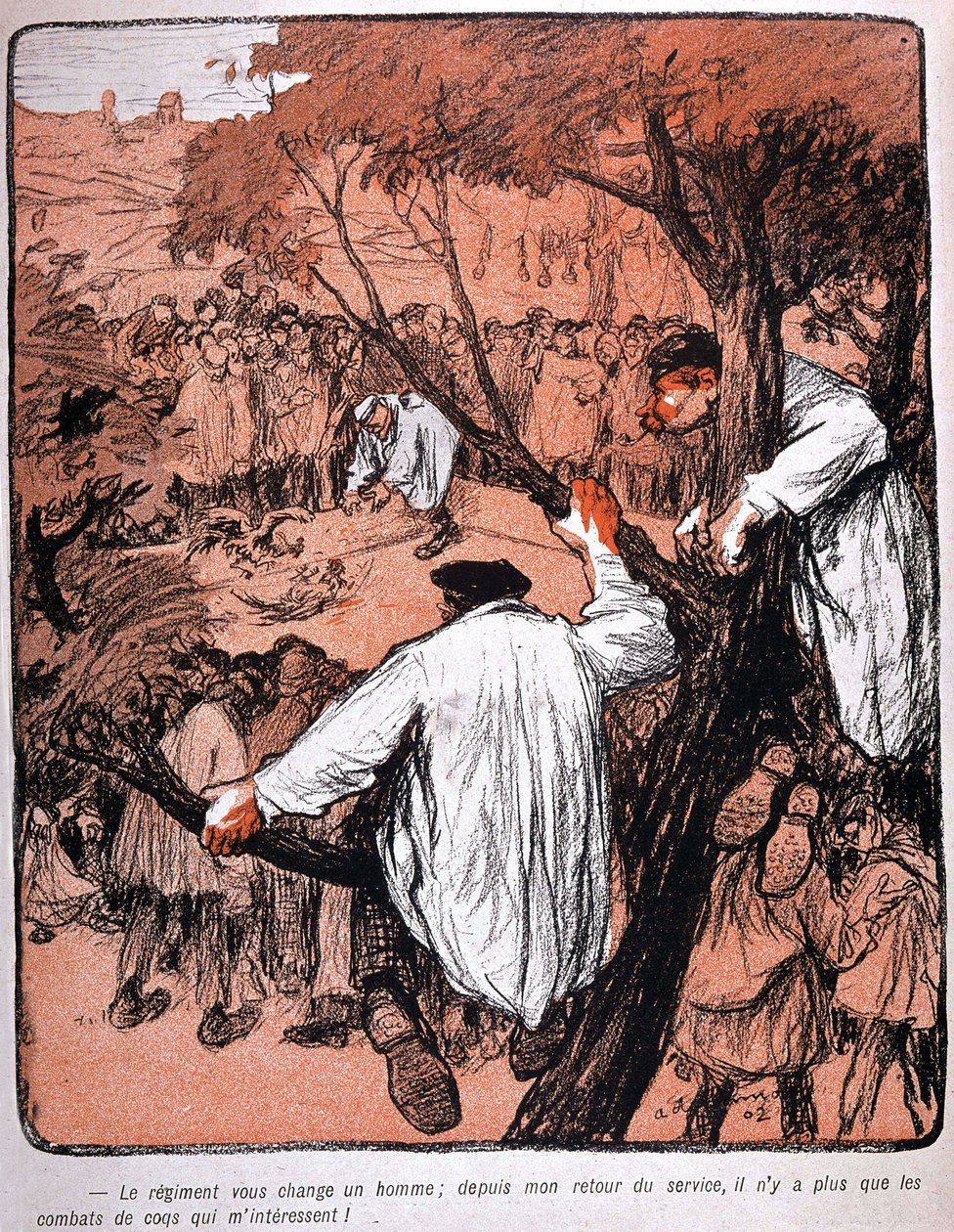 Pelea de cócteles en el norte de Francia por Delannoy - en 