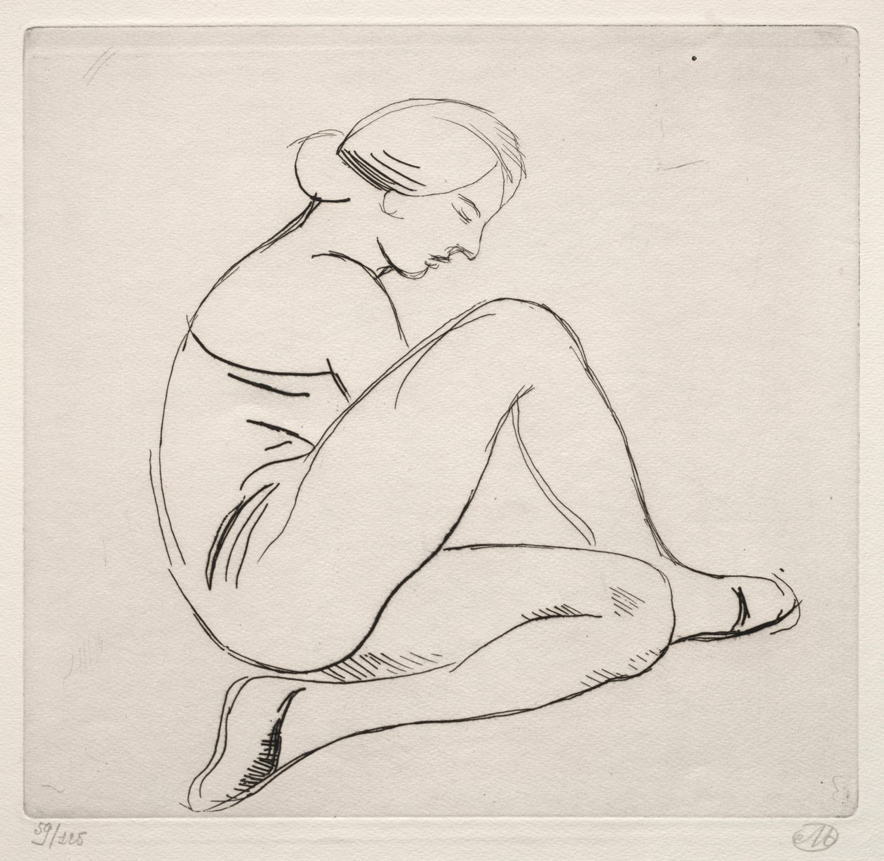Mujer sentada de Aristide Maillol