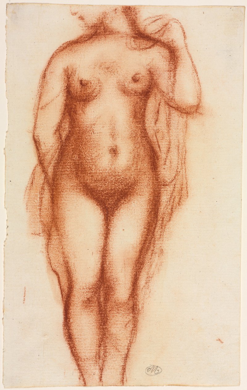 Nackte Frau stehend de Aristide Maillol