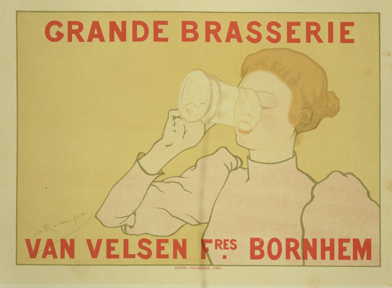 Reproducción de un cartel publicitario de la 