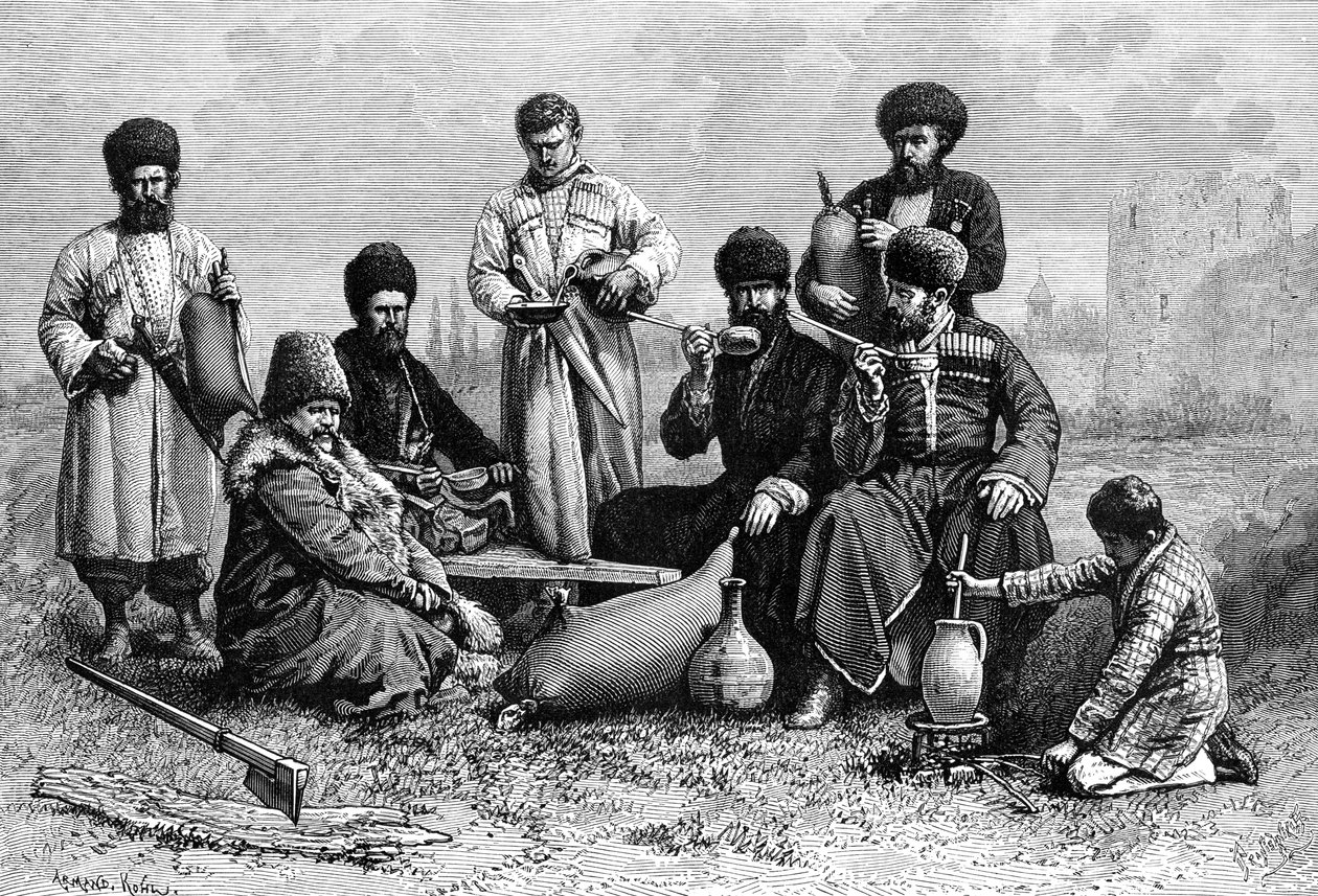 Hombres georgianos de Armand Kohl