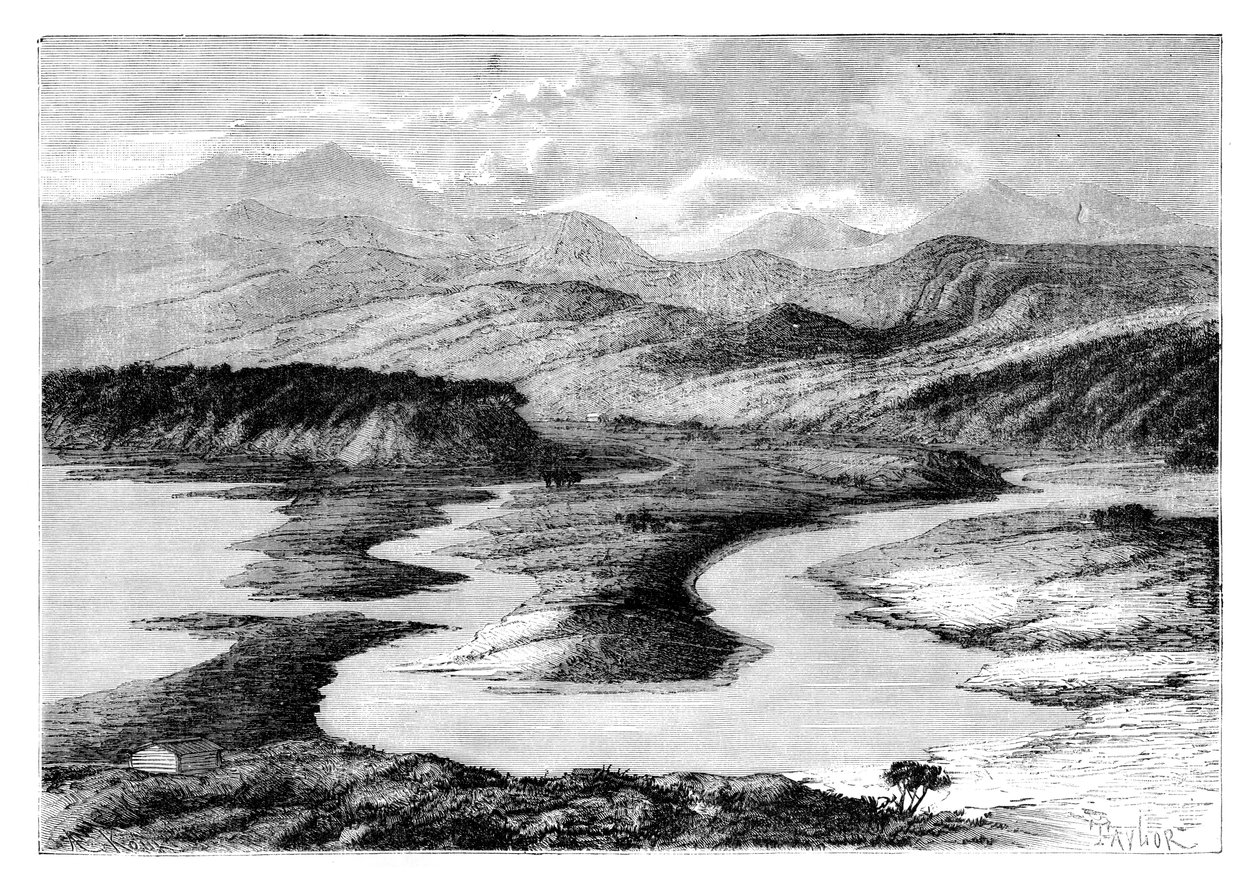 El Valle Dui, Sajalín, Rusia, 1895 de Armand Kohl