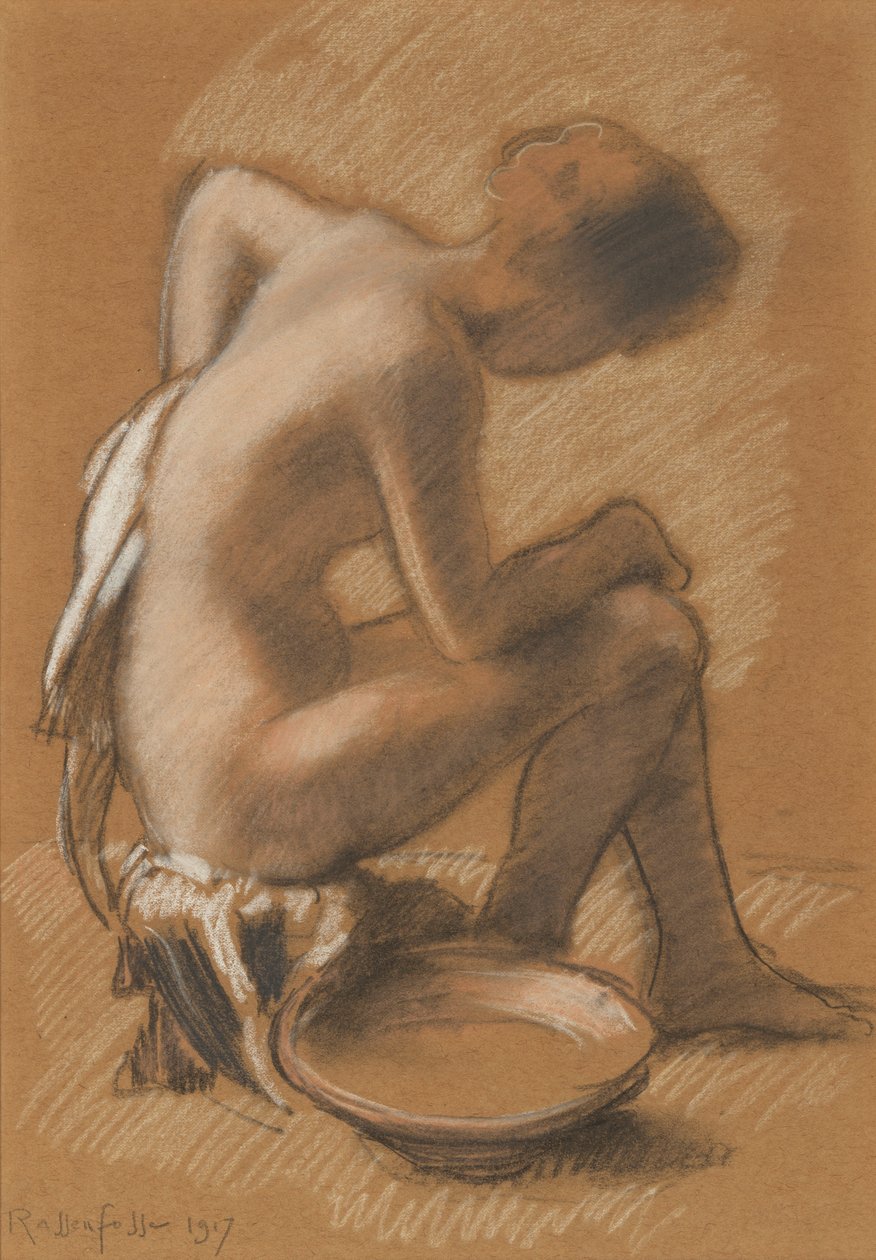Mujer en su tocador de Armand Rassenfosse