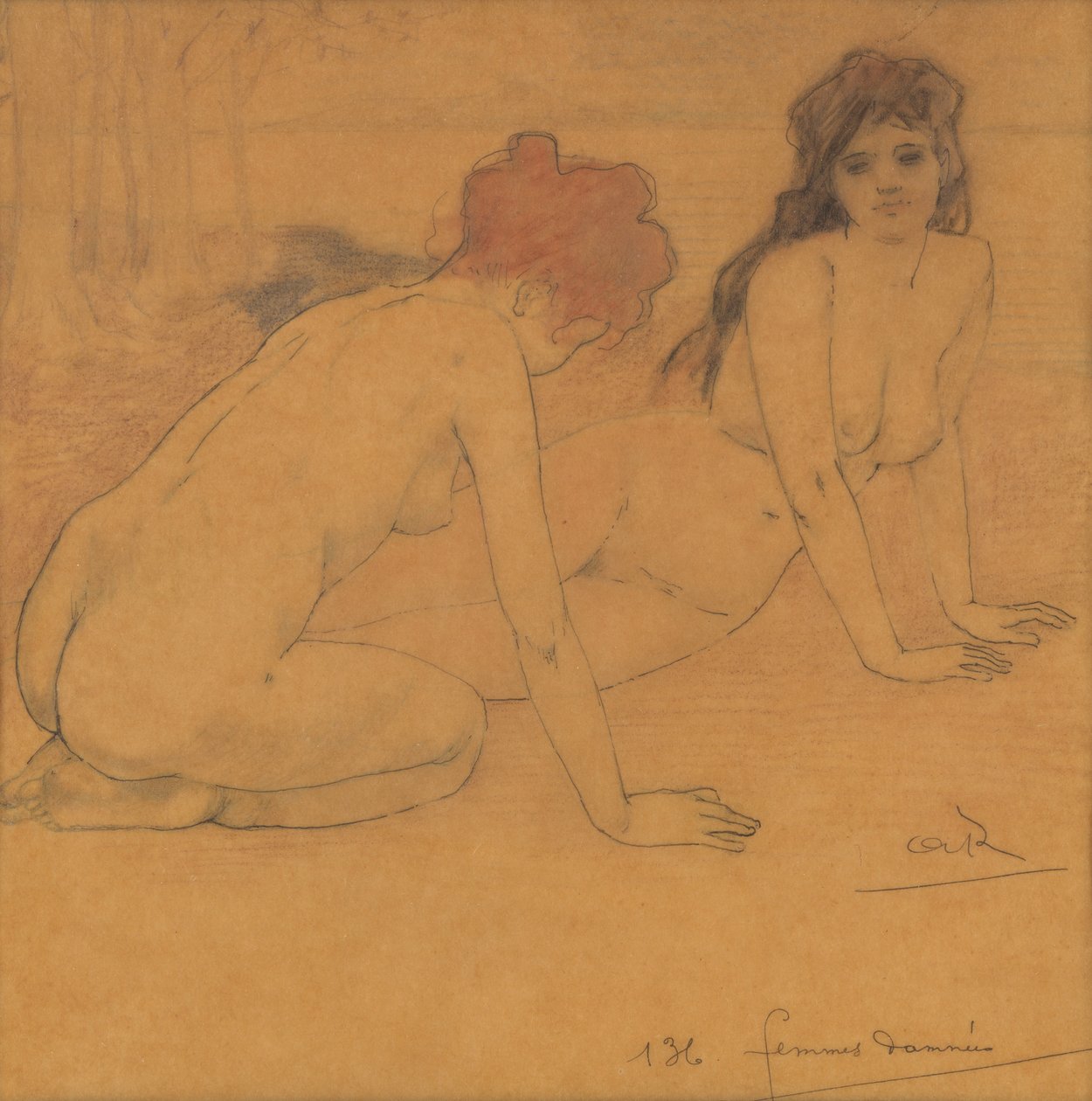 Mujeres condenadas, 1899 de Armand Rassenfosse
