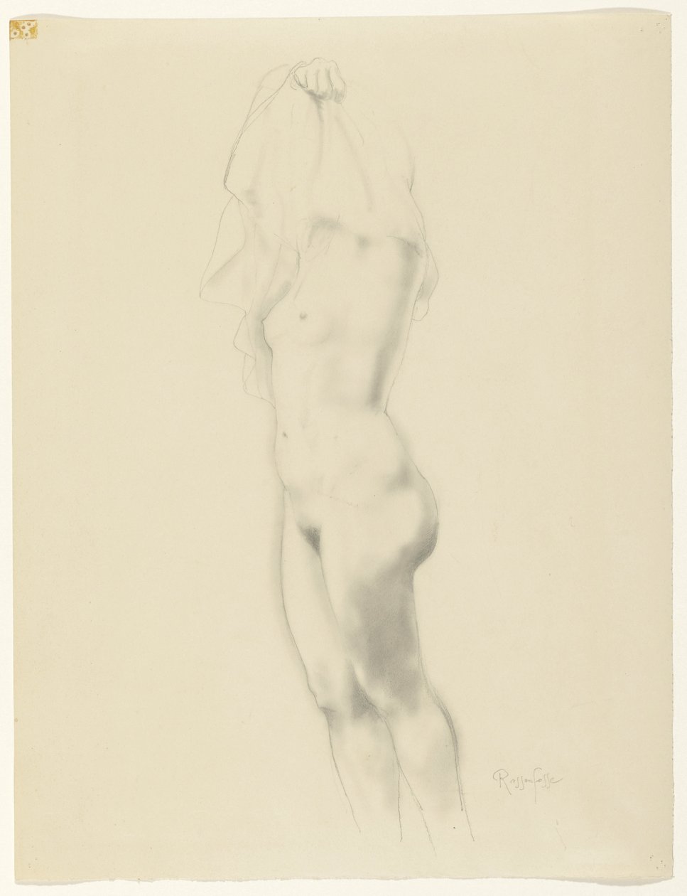 Desnudo femenino de pie de Armand Rassenfosse