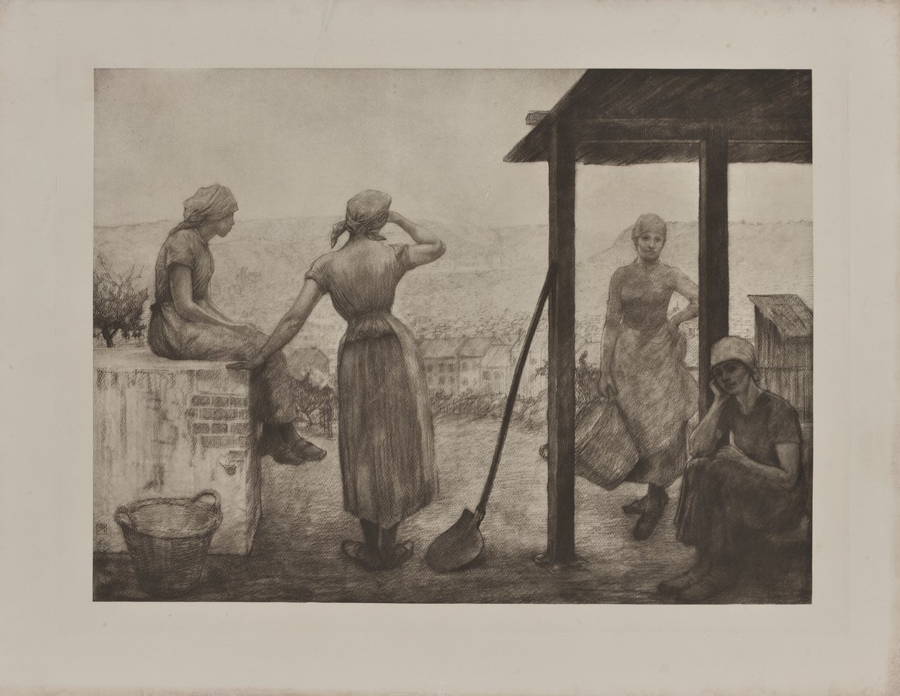 Mujeres mineras de Armand Rassenfosse