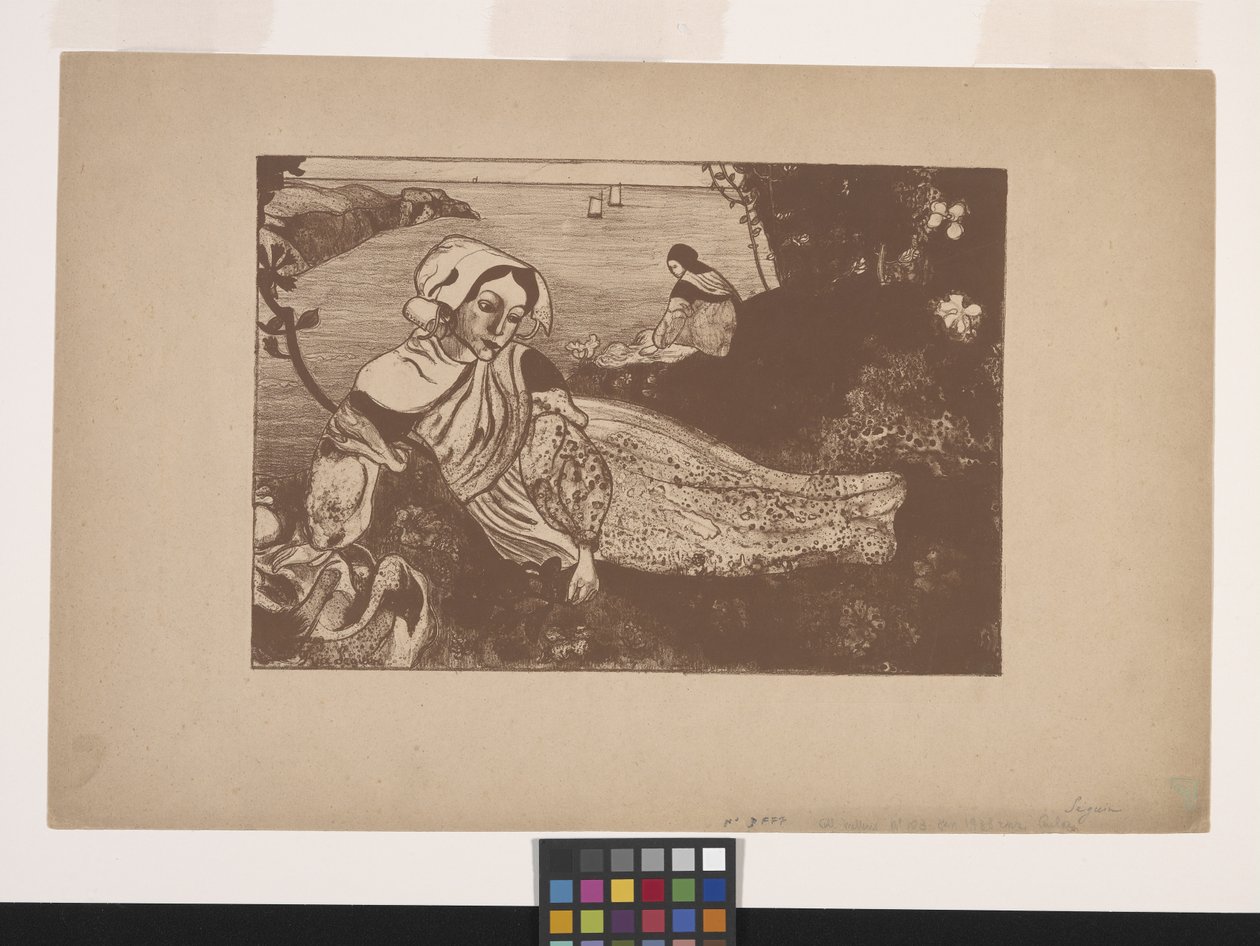 La Primavère (Primavera) (zincograph) de Armand Séguin