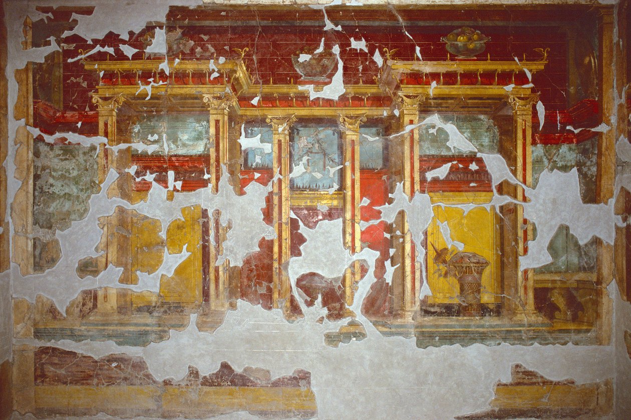 Sala de Villa Popea, Torre Annunziata (fresca) de Arnaldo Vescovo