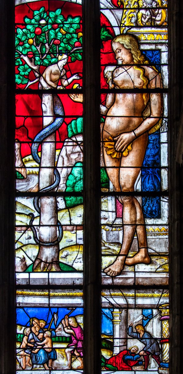 Catedral Sainte-Marie, Auch, Gers, 2018 (vidriera) de Arnaud de Moles