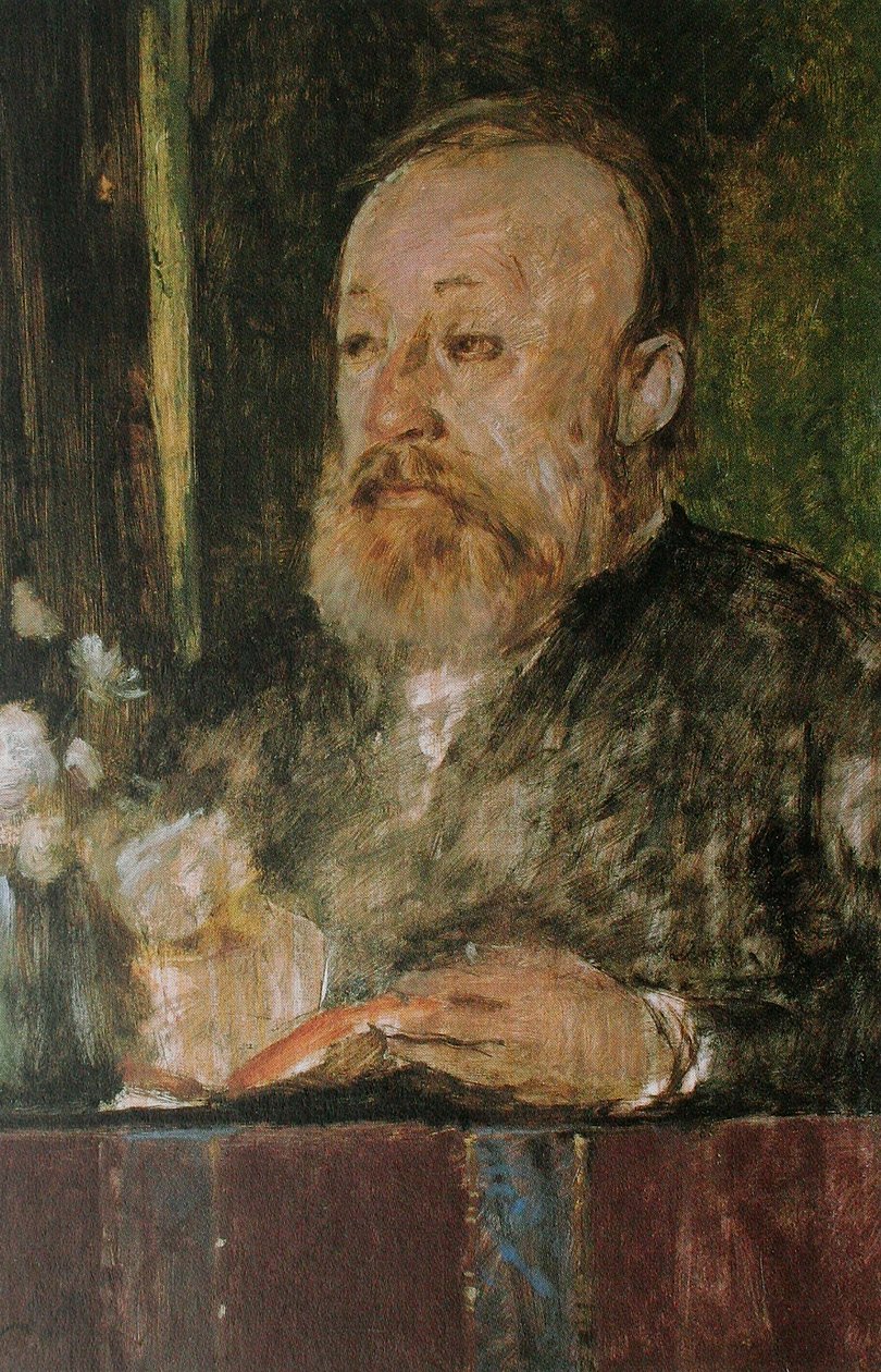 Retrato de Gottfried Keller de Arnold Böcklin