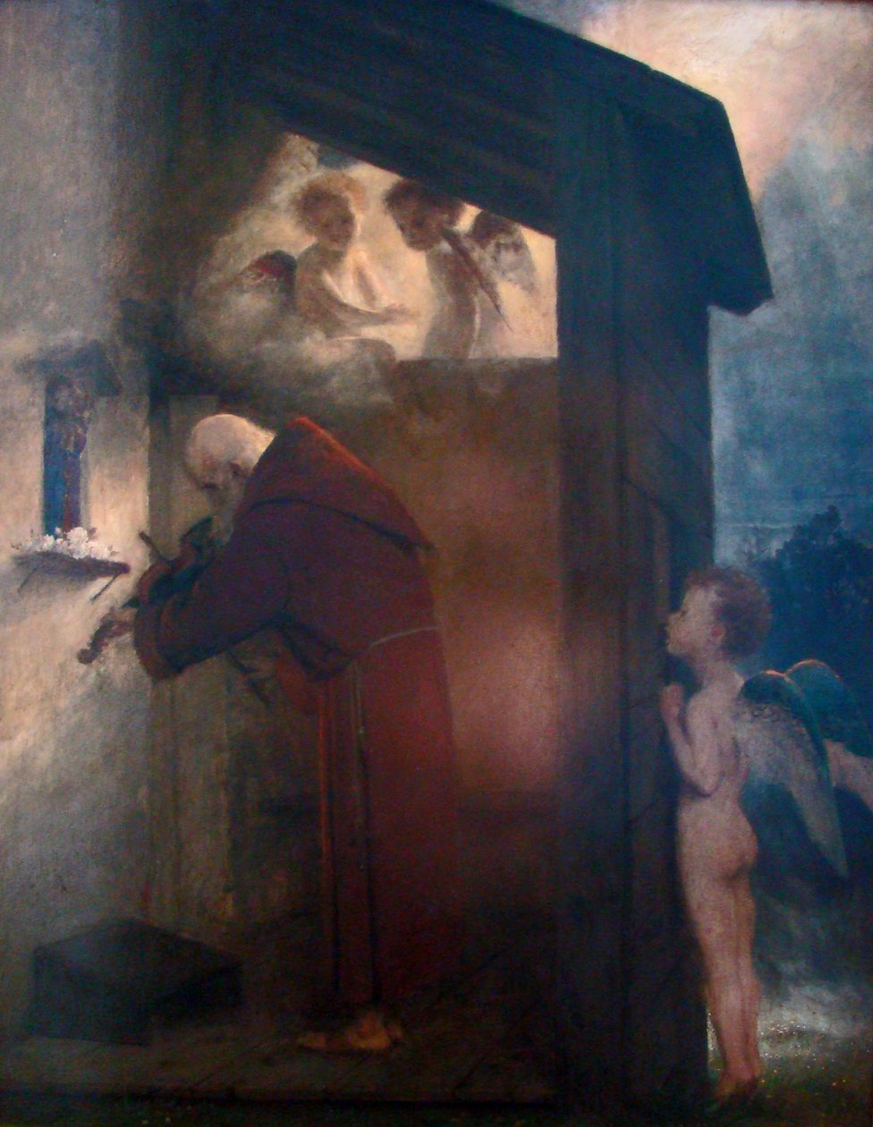 Ermitaño de Arnold Böcklin