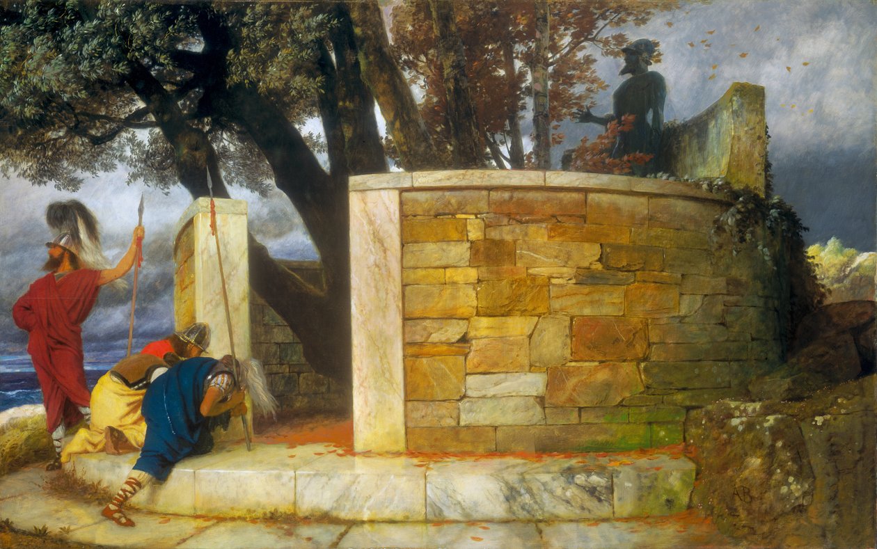 El Santuario de Hércules de Arnold Böcklin
