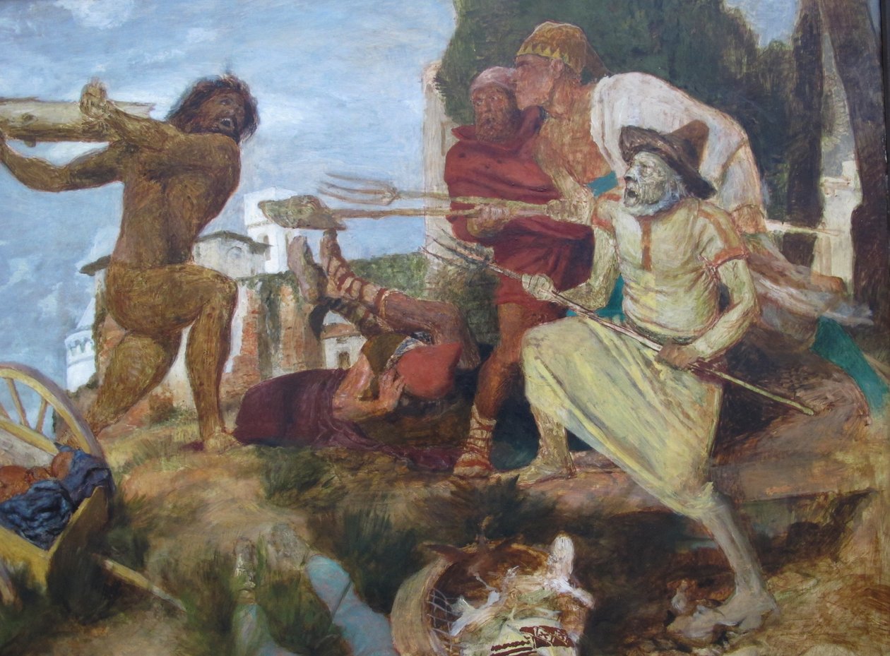 Orlando furioso de Arnold Böcklin