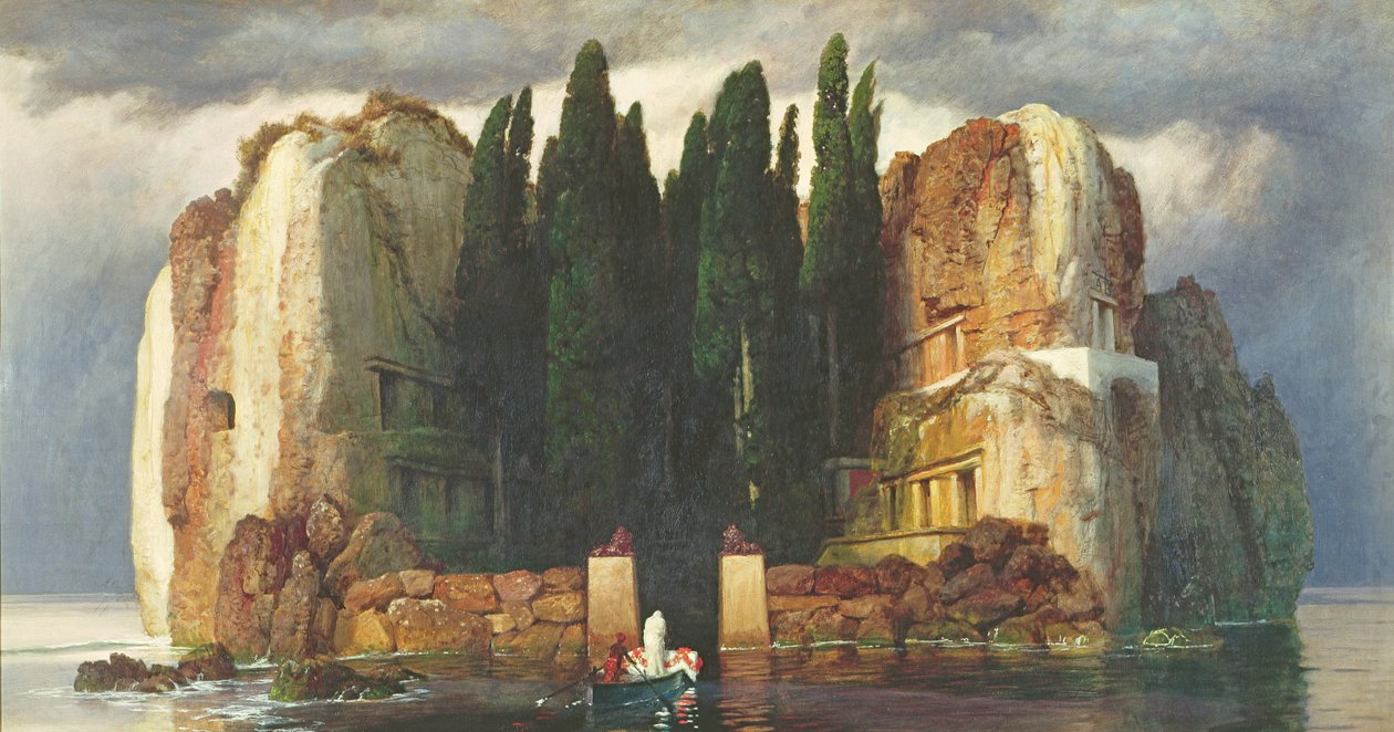 La isla de los muertos de Arnold Böcklin