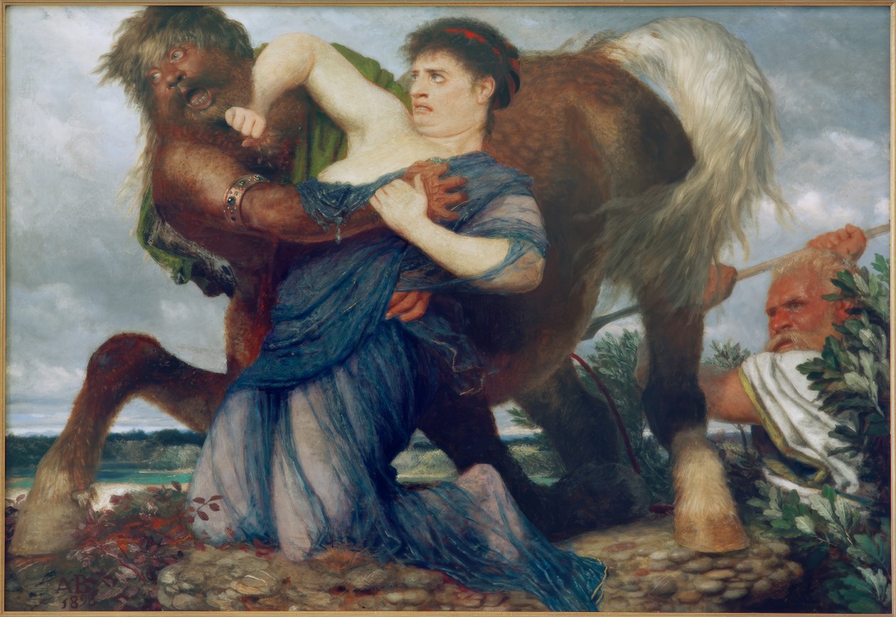 Deianira y Nessus de Arnold Böcklin