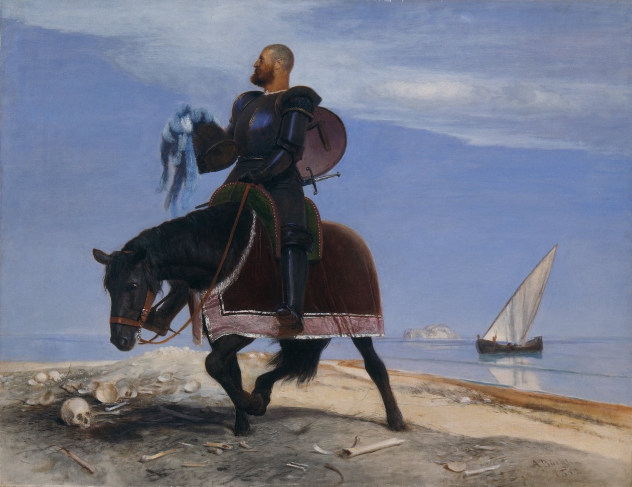 El aventurero de Arnold Böcklin